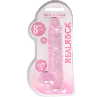 RealRock - Realistyczne dildo z jądrami 21 cm